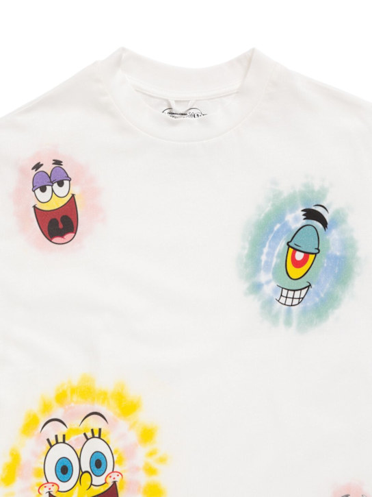 Stella McCartney Kids: コットンジャージーTシャツ - ホワイト - kids-boys_1 | Luisa Via Roma