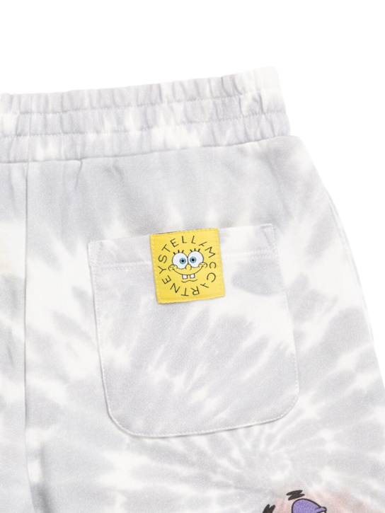 Stella McCartney Kids: コットンスウェットショートパンツ - マルチカラー - kids-boys_1 | Luisa Via Roma