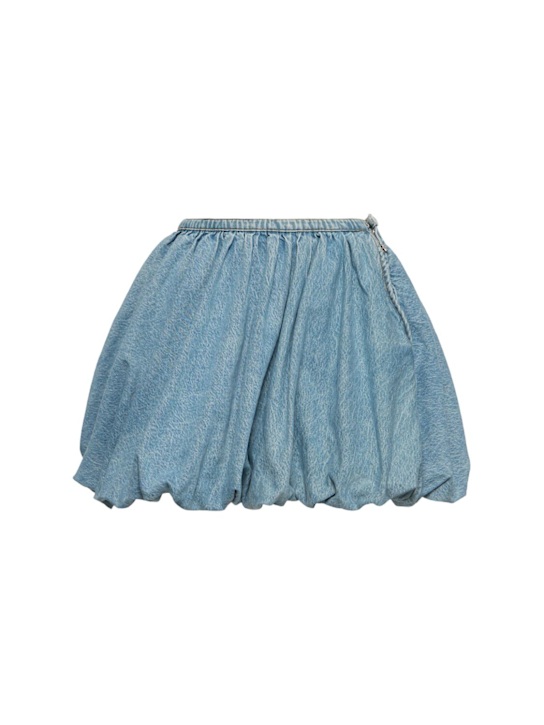 Rotate: Minirock aus Denim - Hellblau - women_0 | Luisa Via Roma