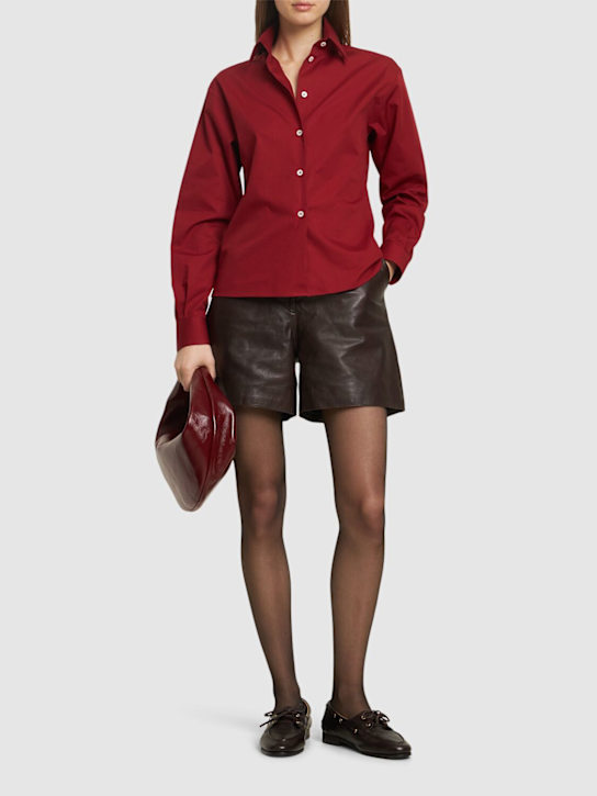 Bally: Oberteil aus Baumwollpopline - women_1 | Luisa Via Roma