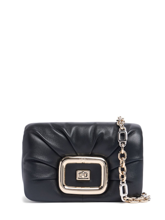 Roger Vivier: Borsa mini Viv Choc Me - Nero - women_0 | Luisa Via Roma