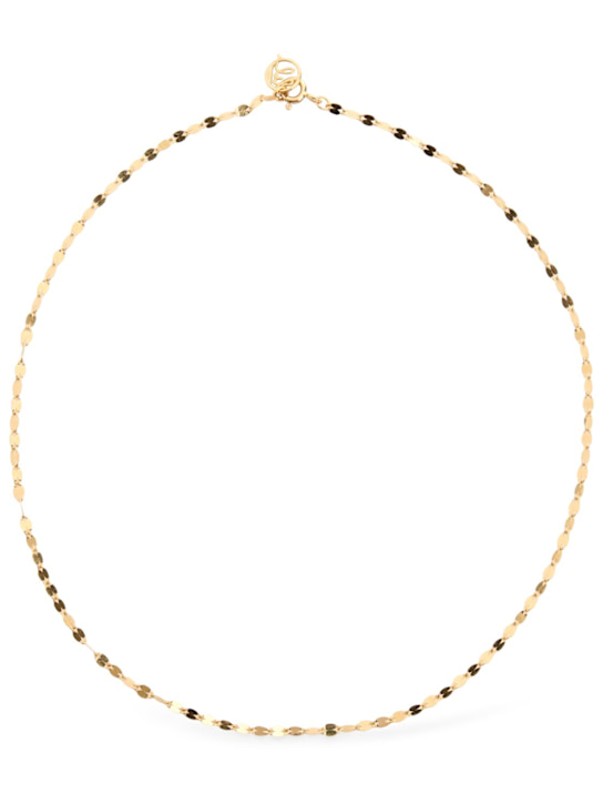 Lil Milan: 35cm 18Kt Gold Boys Tears necklace - women_0 | Luisa Via Roma