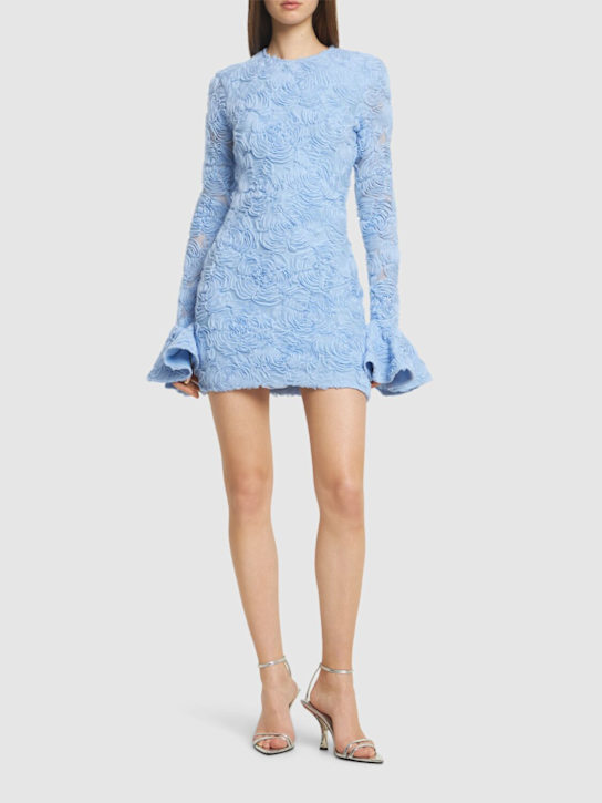 Rotate: Rosita flower mesh mini dress - women_1 | Luisa Via Roma