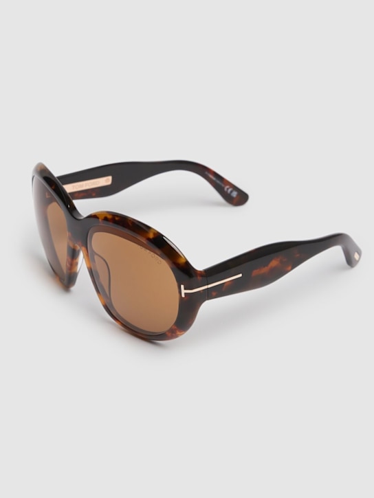 Tom Ford: Angelica round acetate sunglasses - men_1 | Luisa Via Roma