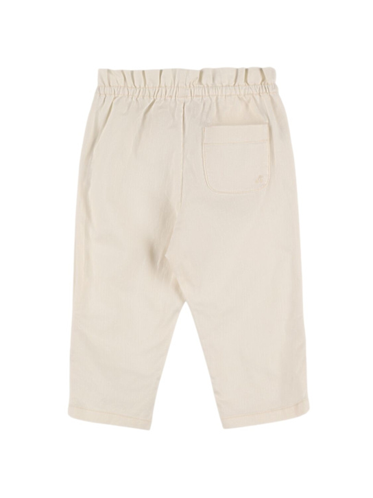 Bonpoint: コットンデニムパンツ - kids-boys_1 | Luisa Via Roma