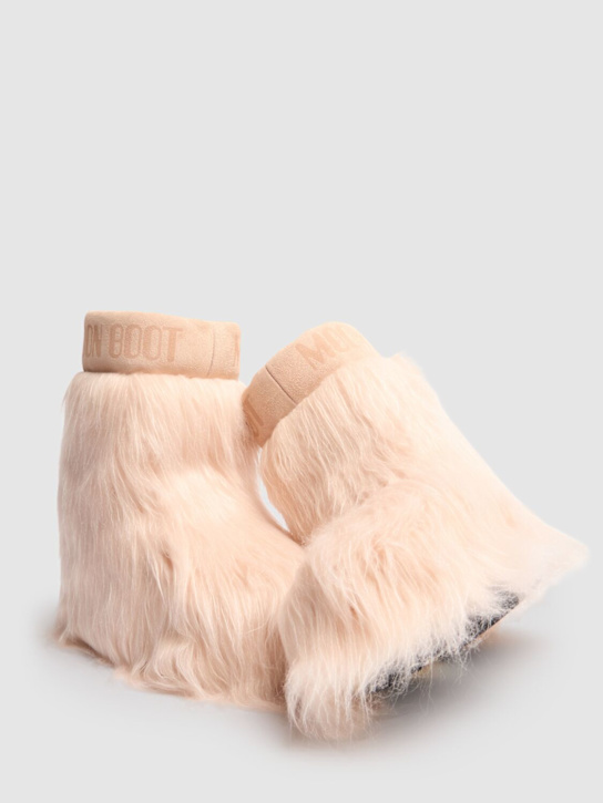 Moon Boot: Mid Icon Yeti boots - Pink - women_2 | Luisa Via Roma