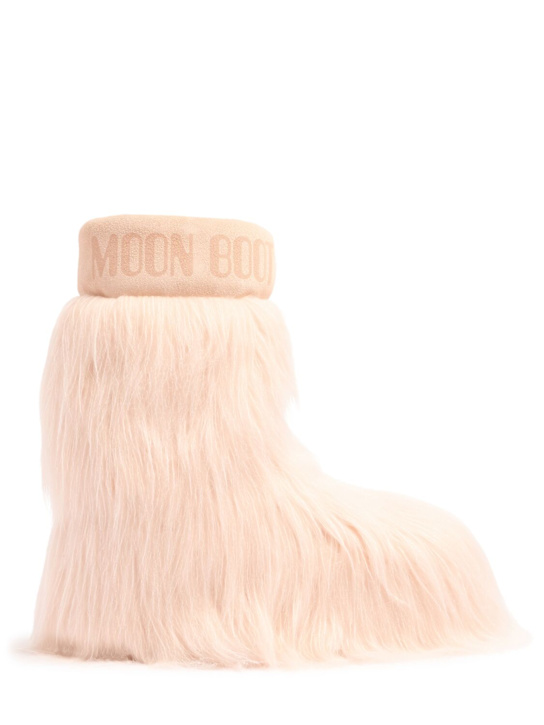 Moon Boot: Mid Icon Yeti boots - Pink - women_0 | Luisa Via Roma