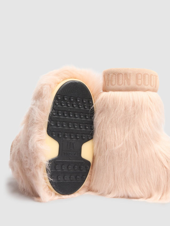 Moon Boot: Mid Icon Yeti boots - Pink - women_4 | Luisa Via Roma