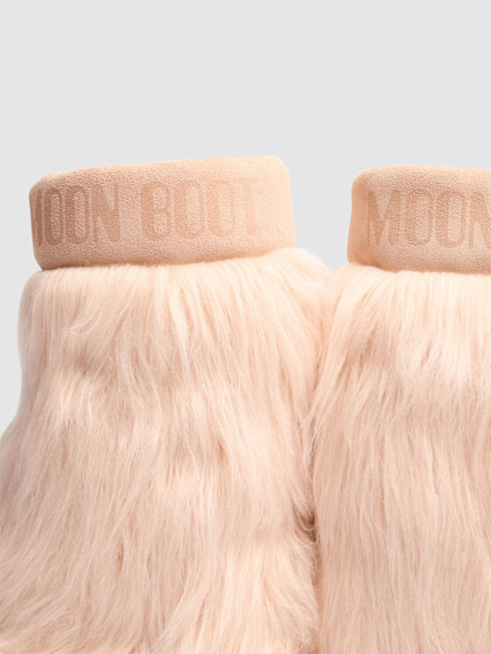 Moon Boot: Mid Icon Yeti boots - Pink - women_3 | Luisa Via Roma