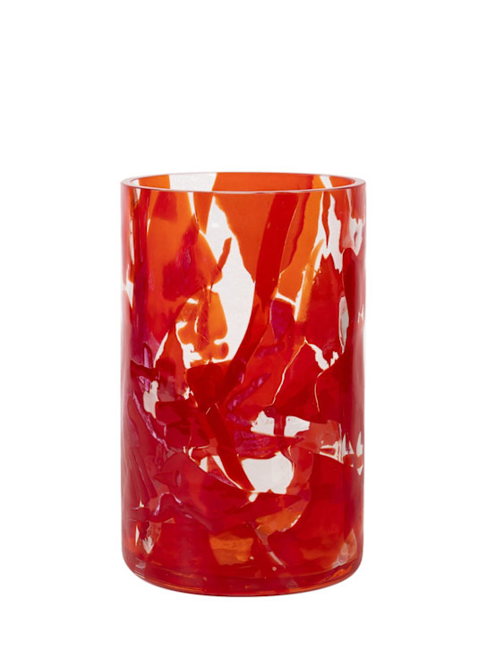 Stories Of Italy: Watercolor Jasper tall vase - Red - ecraft_0 | Luisa Via Roma