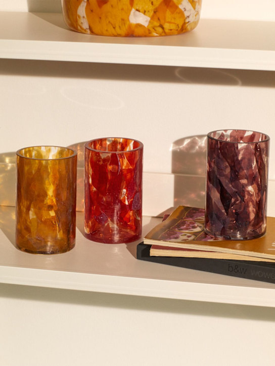 Stories Of Italy: Watercolor Jasper tall vase - Red - ecraft_1 | Luisa Via Roma