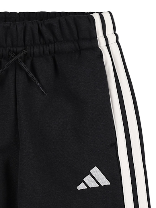 adidas Originals: Cotton blend sweatpants - Black - kids-girls_1 | Luisa Via Roma