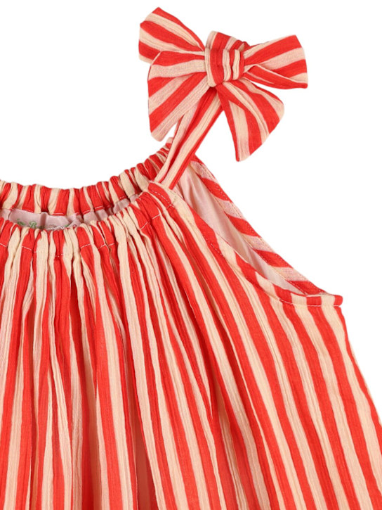 Bonpoint: モスリンコットンワンピース - kids-girls_1 | Luisa Via Roma