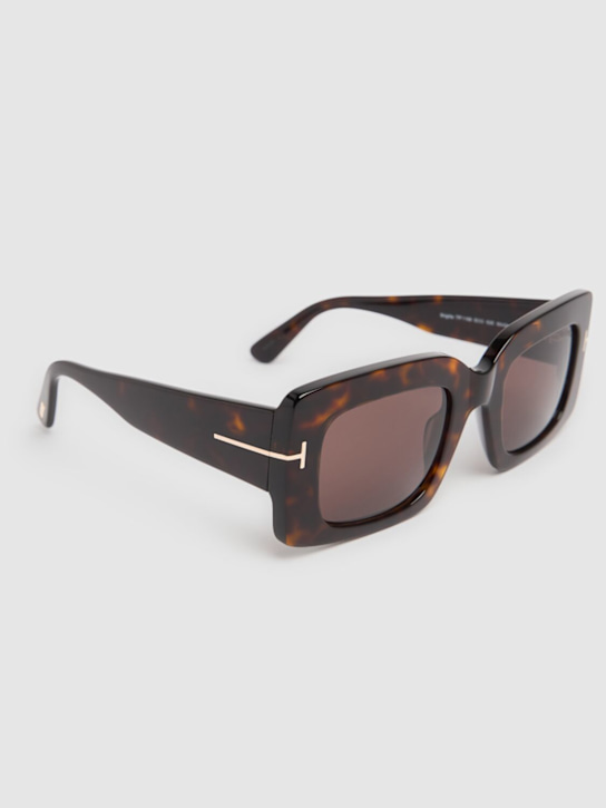 Tom Ford: Brigitta squared acetate sunglasses - Dark Havana - women_1 | Luisa Via Roma