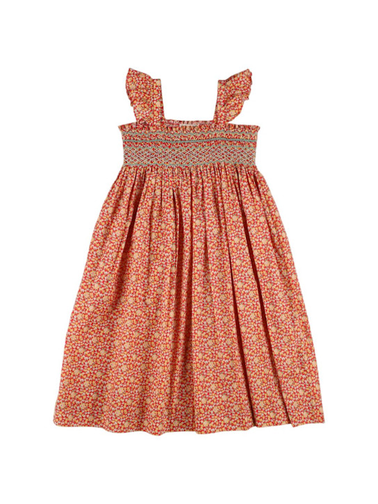Bonpoint: モスリンコットンワンピース - kids-girls_0 | Luisa Via Roma