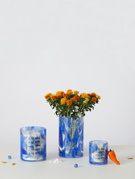 Stories Of Italy: Watercolor Lapis tall vase - Blue - ecraft_2 | Luisa Via Roma