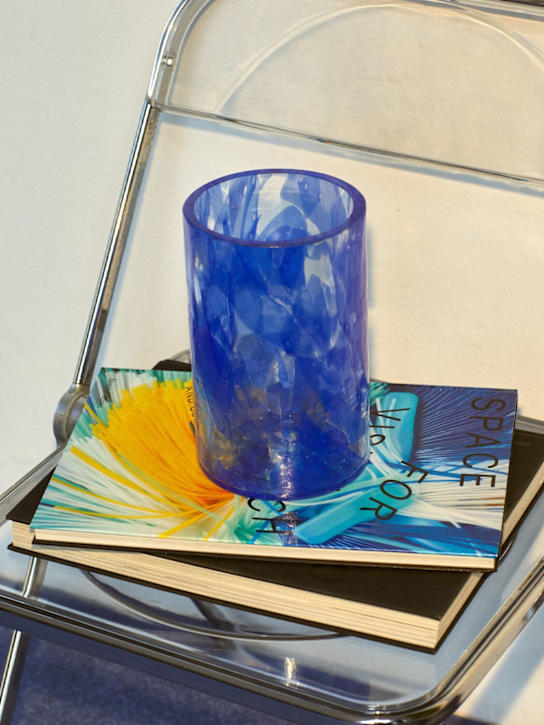 Stories Of Italy: Watercolor Lapis tall vase - Blue - ecraft_1 | Luisa Via Roma