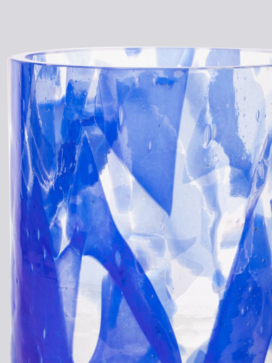 Stories Of Italy: Watercolor Lapis tall vase - Blue - ecraft_3 | Luisa Via Roma