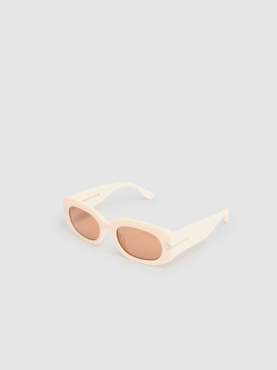 Tom Ford: Cielle squared acetate sunglasses - women_1 | Luisa Via Roma