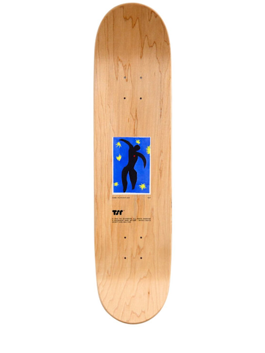 THE SKATEROOM: Icare - Plate 8 Of Jazz, 1947 skateboard - Brown/Blue - ecraft_0 | Luisa Via Roma