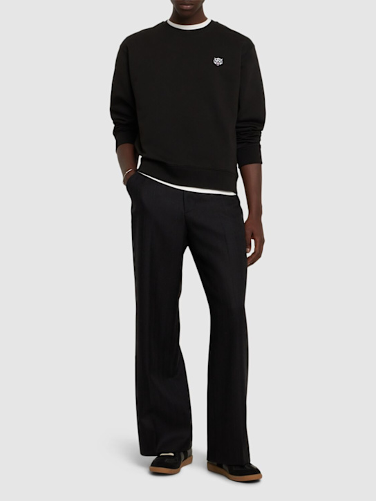 Kenzo Paris: Happy Tiger cotton sweatshirt - men_1 | Luisa Via Roma