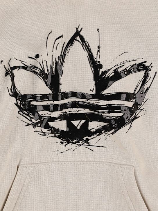 adidas Originals: Sudadera de algodón con capucha y logo - kids-girls_1 | Luisa Via Roma