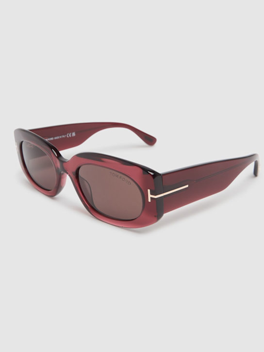 Tom Ford: Cielle squared acetate sunglasses - men_1 | Luisa Via Roma