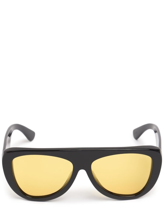 Pucci: Pucci Color Explosion acetate sunglasses - Black - women_0 | Luisa Via Roma