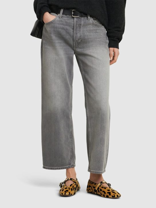 Le Monde Beryl: 10mm Stella velvet Mary Jane flats - women_1 | Luisa Via Roma