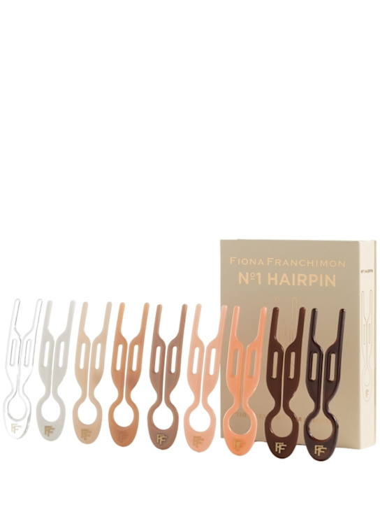 Fiona Franchimon: Lot de 9 épingles à cheveux No. 1 Grand Collection - Multicolore - beauty-women_1 | Luisa Via Roma