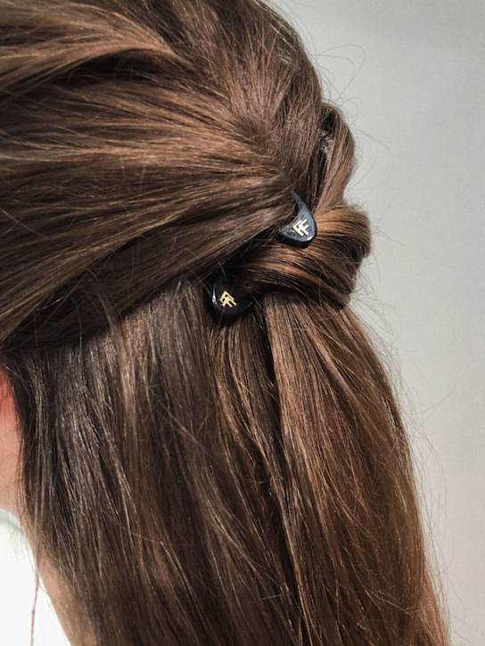Fiona Franchimon: Lot de 9 épingles à cheveux No. 1 - Noir - beauty-women_1 | Luisa Via Roma