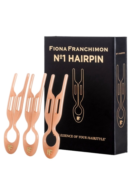 Fiona Franchimon: Set de 3 horquillas No.1 Hairpin - Rosa Claro - beauty-women_1 | Luisa Via Roma