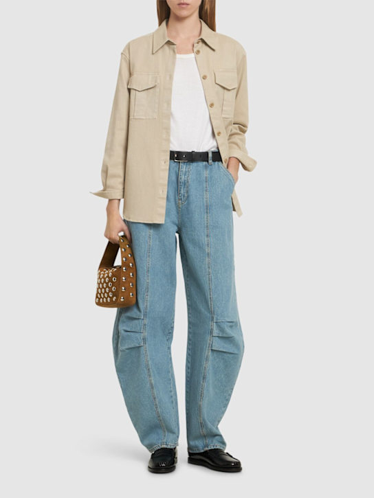 Cassandria denim wide leg jeans - Thumbnail 2