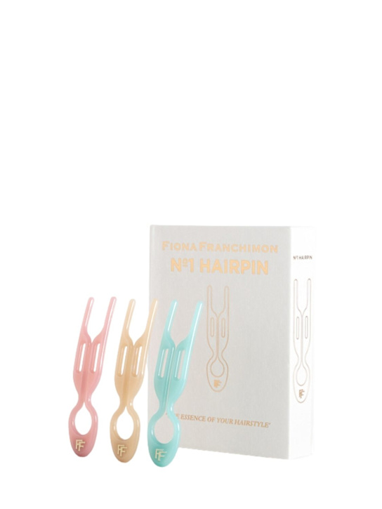 Fiona Franchimon: Set of 3 No.1 Hairpin Miami collection - Bunt - beauty-women_1 | Luisa Via Roma