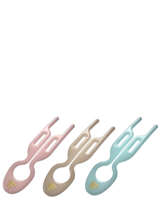 Fiona Franchimon: Set of 3 No.1 Hairpin Miami collection - Bunt - beauty-women_0 | Luisa Via Roma