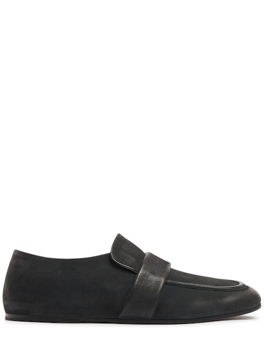 Marsell: Steccoblocco leather loafers - men_0 | Luisa Via Roma
