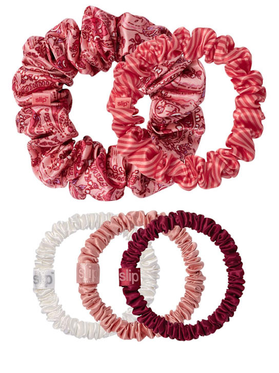 Slip: Lot de 5 chouchous en soie - beauty-women_0 | Luisa Via Roma