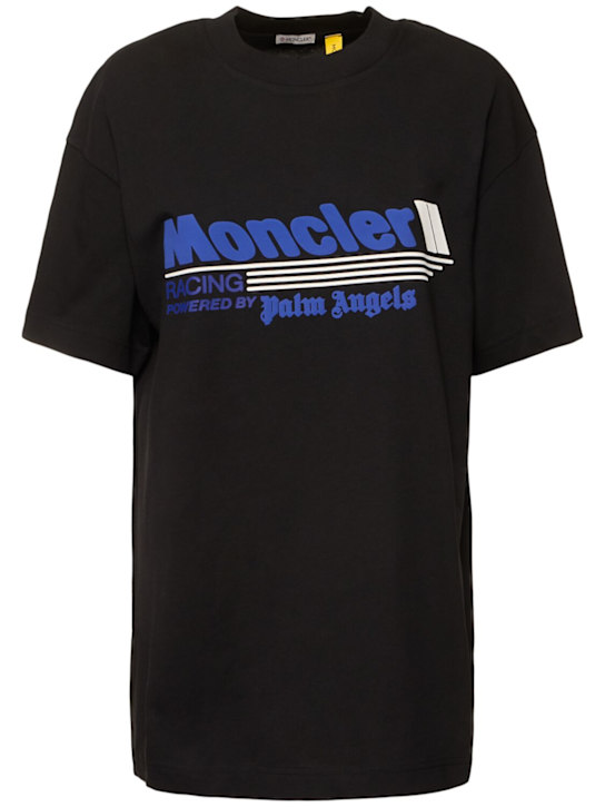Moncler Genius: Moncler x Palm Angels cotton t-shirt - women_0 | Luisa Via Roma