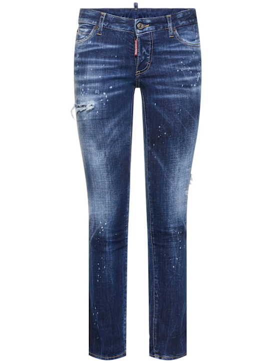 Dsquared2: Jennifer skinny low rise jeans - women_0 | Luisa Via Roma