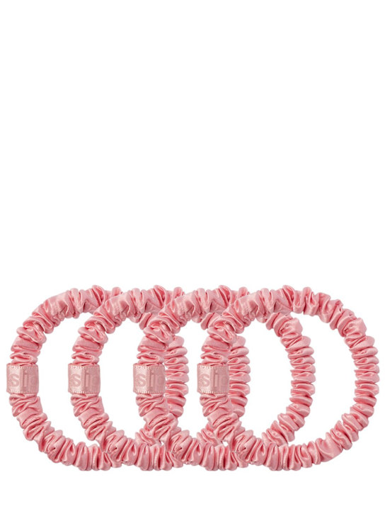 Slip: Lot de 4 chouchous fins - Rose - beauty-women_0 | Luisa Via Roma