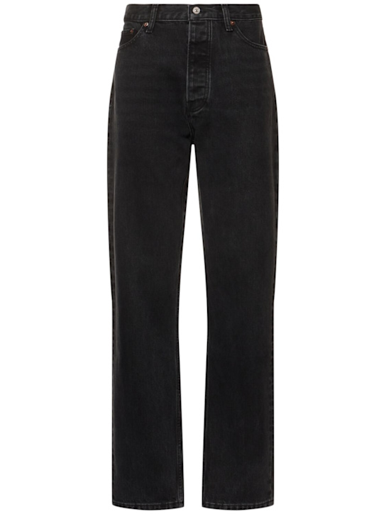 Low rise tapered jeans - Thumbnail 1