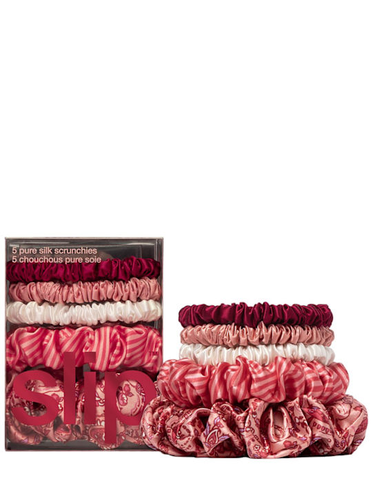 Slip: Lot de 5 chouchous en soie - beauty-women_1 | Luisa Via Roma