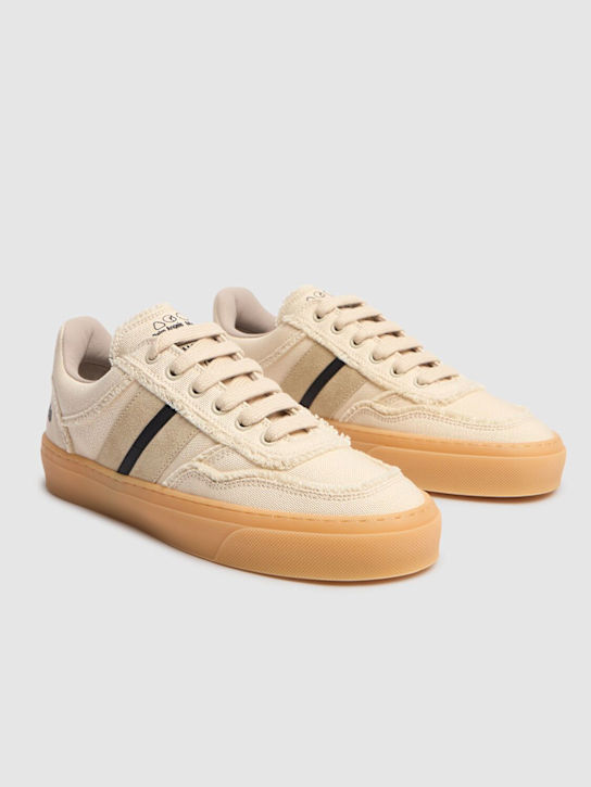 Moncler Genius: Sneakers Moncler x Palm Angels Monaco2 - Beige - women_1 | Luisa Via Roma