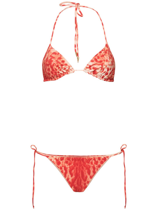 Roberto Cavalli: Cheetah Skin ビキニセット - women_0 | Luisa Via Roma