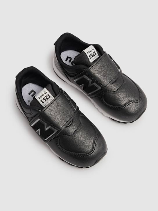 New Balance: Sneakers 574 - Nero - kids-girls_1 | Luisa Via Roma