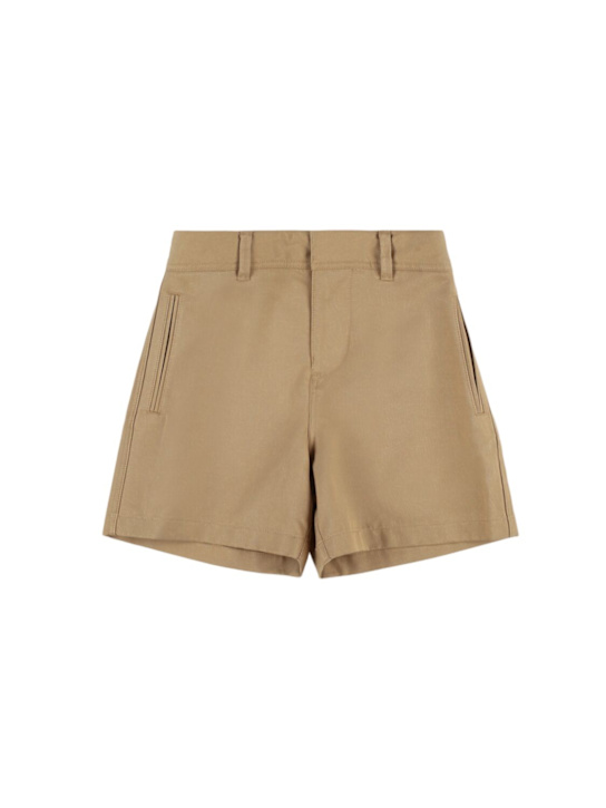 Burberry: Shorts in misto cotone - kids-boys_0 | Luisa Via Roma