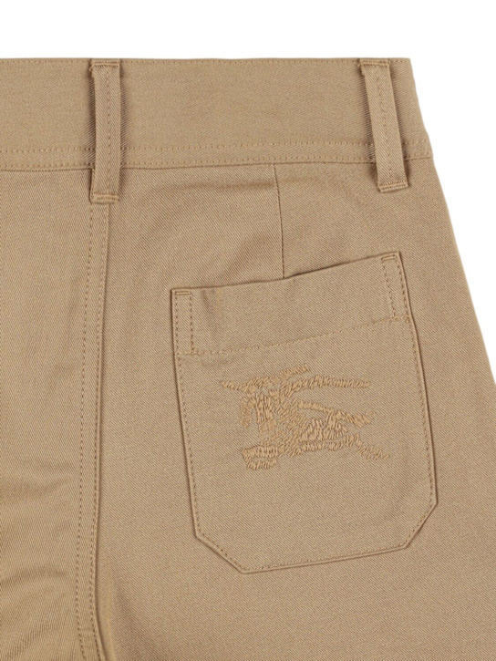 Burberry: Shorts in misto cotone - kids-boys_1 | Luisa Via Roma