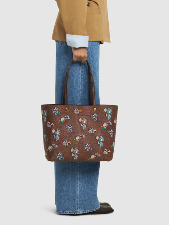 Etro: Medium Shopping Essential bag - women_1 | Luisa Via Roma