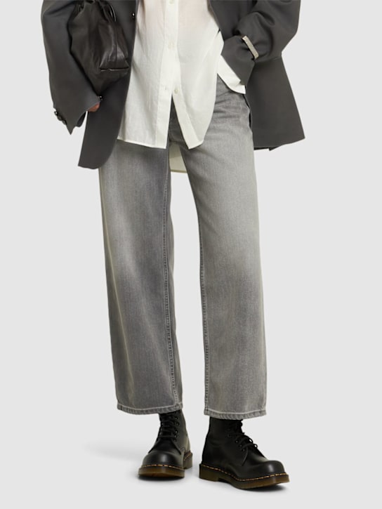 MM6 Maison Margiela: Dr Martens x MM6 10 Eye 1460 boots - women_1 | Luisa Via Roma