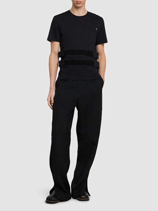 Helmut Lang: Armor cotton t-shirt - men_1 | Luisa Via Roma